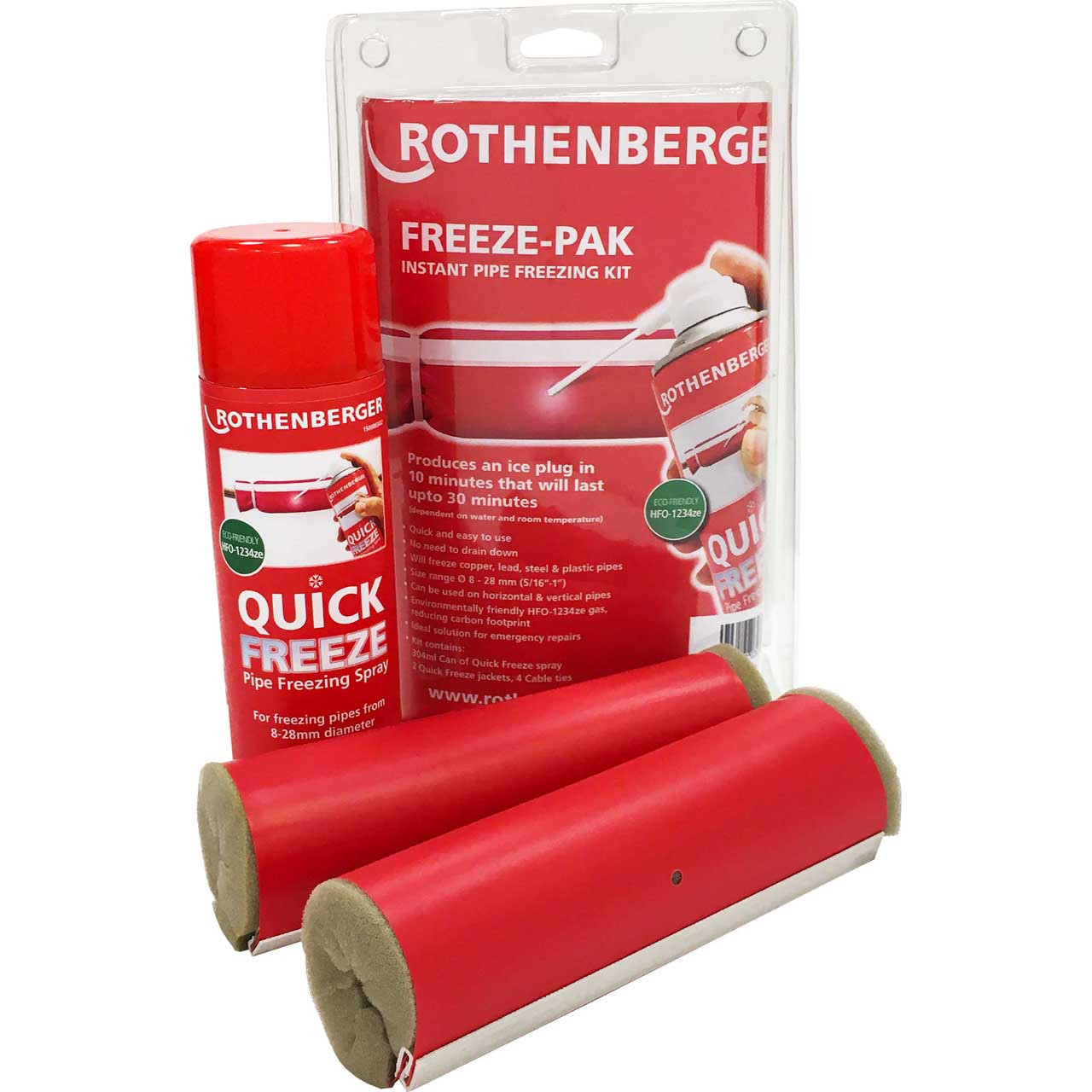 Photograph of Rothenberger Freeze-Pak Pipe Freezing Kit