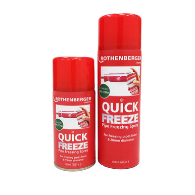 Rothenberger Quick Freeze Pipe Freezing Spray - 304ml