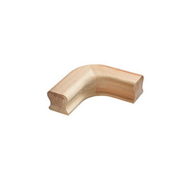 Photograph of Cheshire Mouldings 56mm x 175mm x 175mm Pine Level Quarter Turn