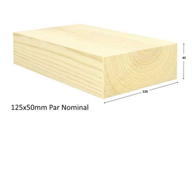 Softwood PSE 50mm x 125mm (FIN 45mm x 120mm) product image