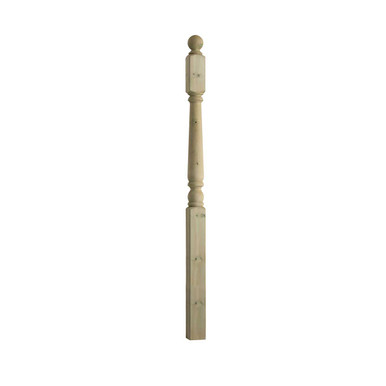 Cheshire Mouldings 1500mm Decking Newel Post Including Cap product image