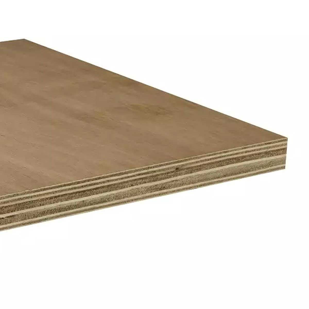 Photograph of Chinese Red Faced Poplar Core Plywood 2440mm x 1220mm x 18mm