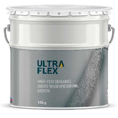 Further photograph of Ultraflex High Performance Liquid Waterproofing System 15kg