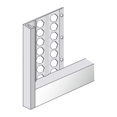 Ecorend 2500mm 10mm PVC Stop Bead product image