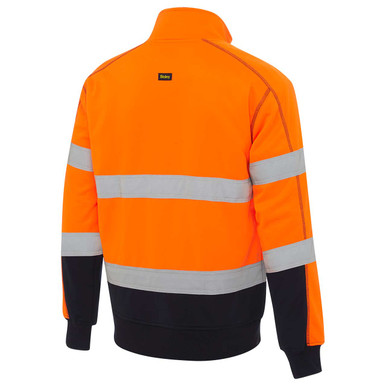 Further photograph of Hi-Vis Taped 2 Tone 1/4 Zip Stretch Pullover - M