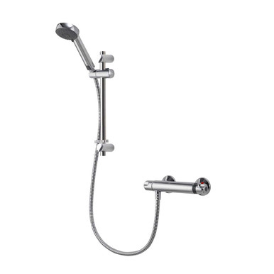 Further photograph of Aqualisa Midas 100 Exposed Shower With Kit Chrome