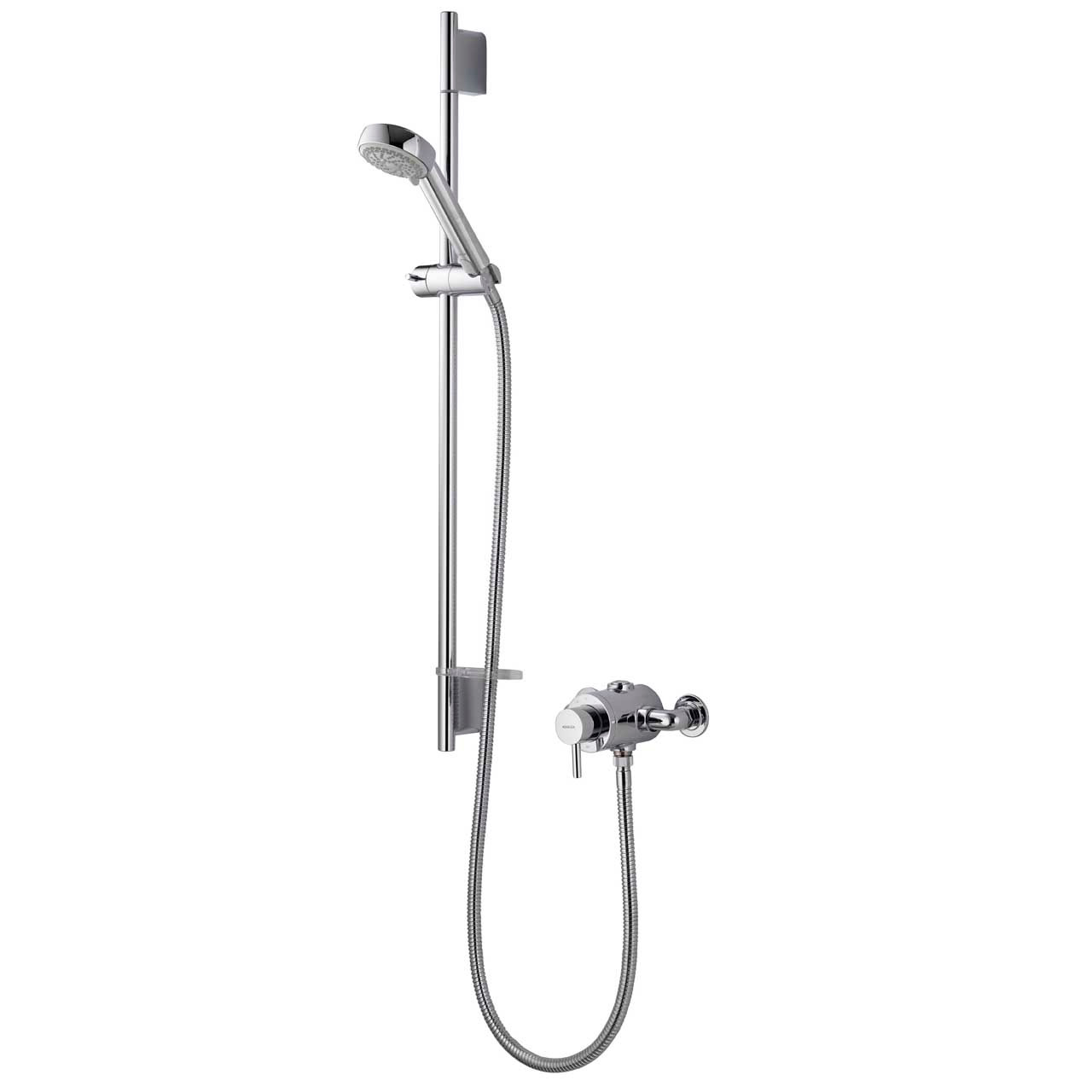 Photograph of Aqualisa Siren SL Exposed Mixer Shower With Adjustable Head