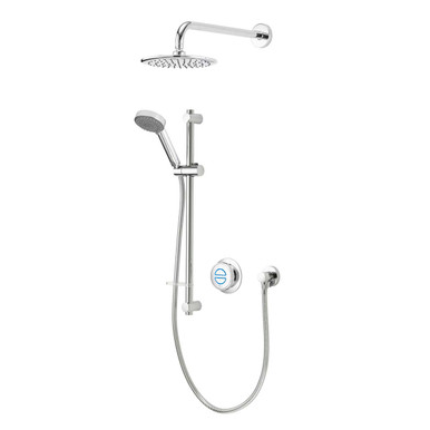 Aqualisa Quartz Classic Divert Concealed Shower Adjustable/Fix Wall Hp