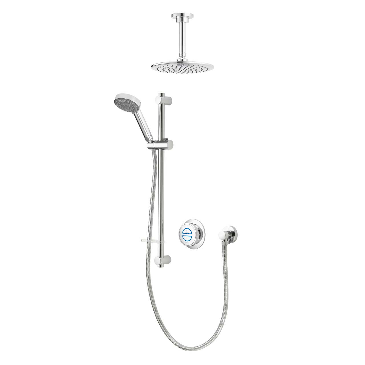 Photograph of Aqualisa Quartz Class Div Concealed Shower Adjustable/Fix Ceil Hp/Comb