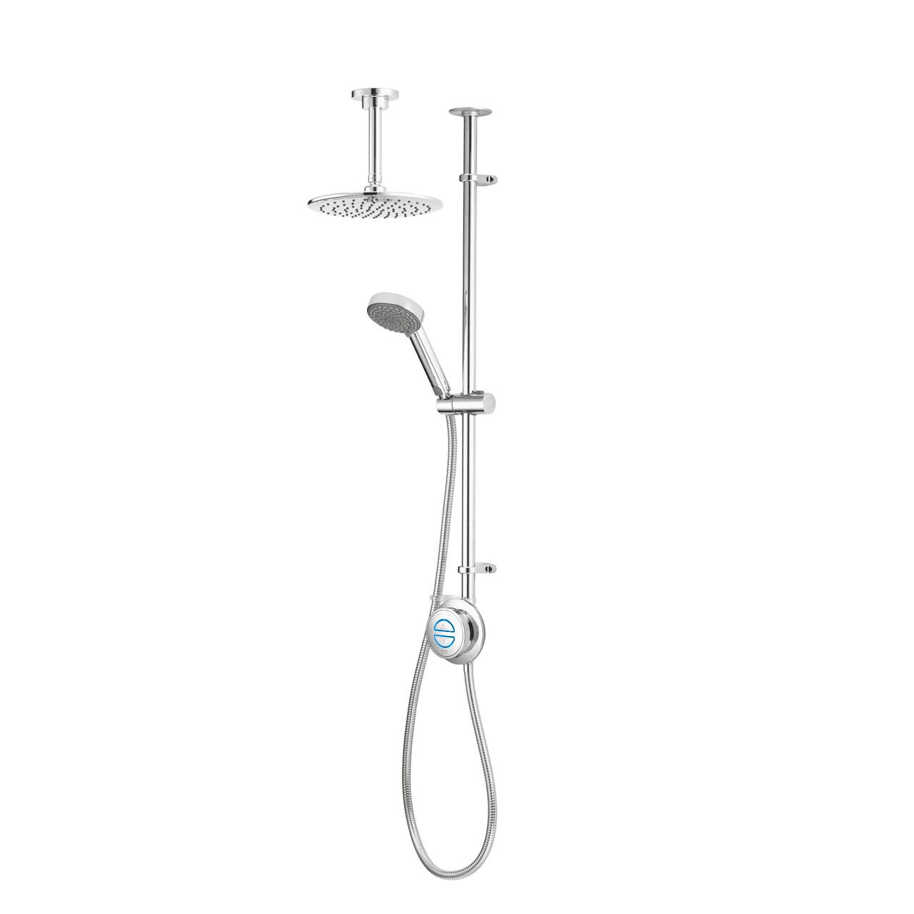 Photograph of Aqualisa Quartz Class Divert Exp Shower Adjustable/Fix Ceil Hp/Comb