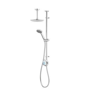 Further photograph of Aqualisa Quartz Classic Divert Exp Shower Adjustable/Fix Ceil Grav