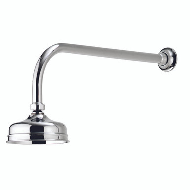 Further photograph of Aqualisa Aquatique Concealed Fix 5" Drencher Head Chrome