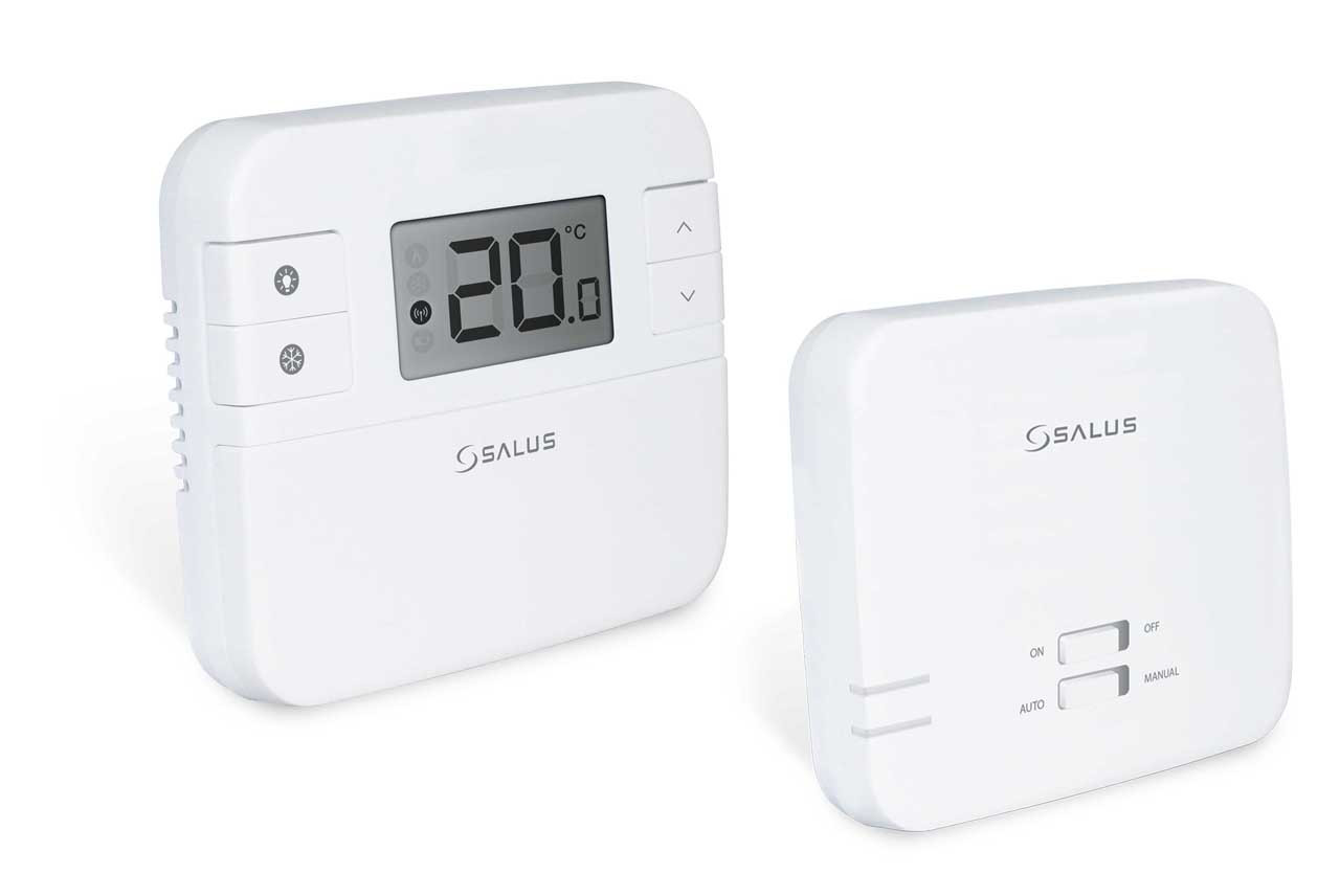 Photograph of Salus Digital Thermostat With RF