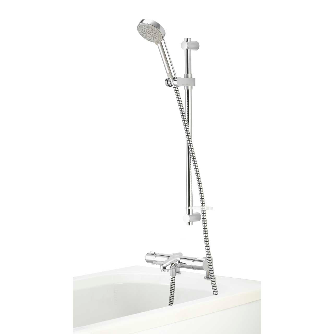 Photograph of Aqualisa Midas 110Bsm Bath/Shower Mixer With Riser Kit