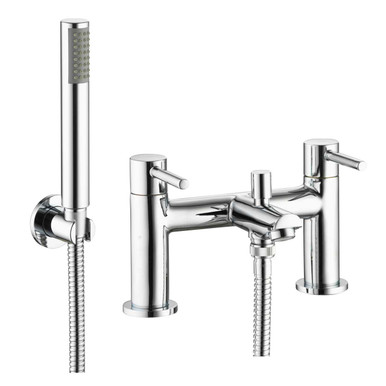 Aqualisa Uptown Bath Shower Mixer Tap - Chrome