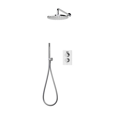 Aqualisa Dream Concealed Thermo Mixer Dual Out With Hand Shower & Wall Fixed Rh