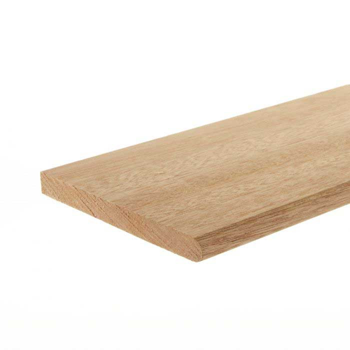 Photograph of Meranti 20mm x 195mm Bullnose Cill Board