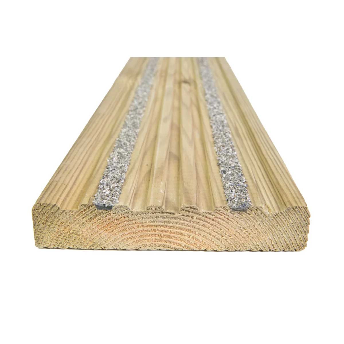 Photograph of Softwood 26mm x 141mm Anti-Slip Decking Board