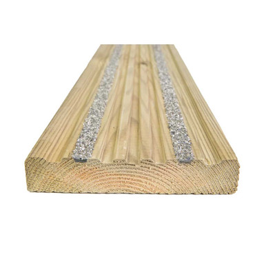 Softwood 26mm x 141mm Anti-Slip Decking Board product image