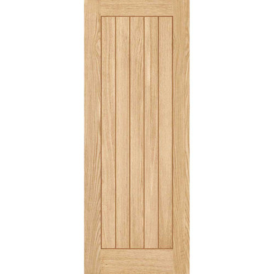 Further photograph of Belize Prefinished Oak Door 1981mm x 762mm x 35mm (6'6" x 2'6")