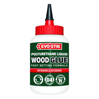 Evo-Stik Polyurethane Wood Adhesive, Fast Setting, 500ml Bottle product image