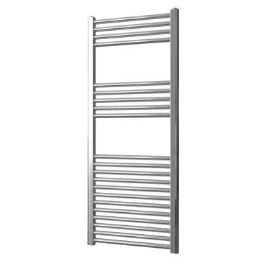 22mm Trade Ladder Rail Straight Chrome - 1200 x 500mm