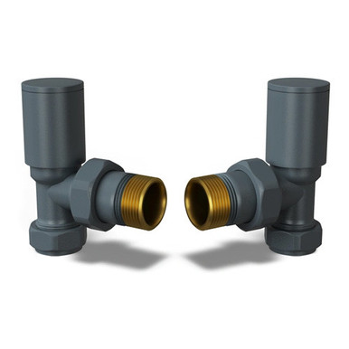 Angled Contemporary Valve - Anthracite product image