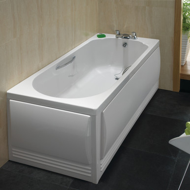 Further photograph of Twyford Omnifit 1700mm Front Bath Panel