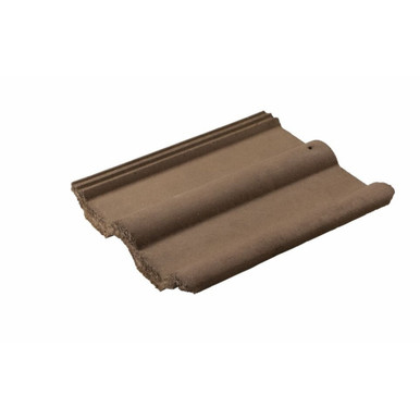 Redland Double Roman Concrete Roof Tile, Tudor Brown product image