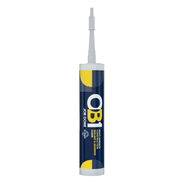 Photograph of OB1 OB1 Multi-Surface Sealant & Adhesive Clear C20 - Clear