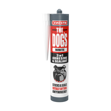 Evo-Stik The Dogs Bollocks Smp Adhesive Sealant, White, 290ml product image