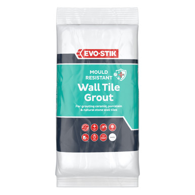 EVO-STIK Wall Tile Grout Mould Resistance 1.5KG - White product image