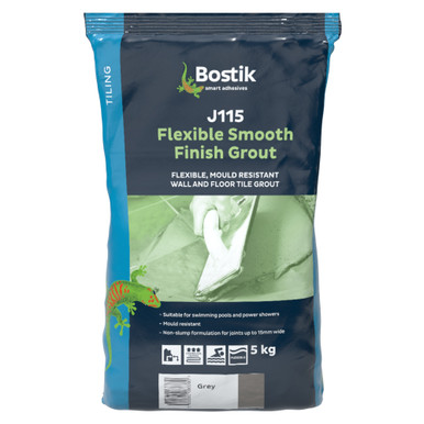 Further photograph of Bostik  J115 Flexible Smooth Finish Grout  5KG - Grey