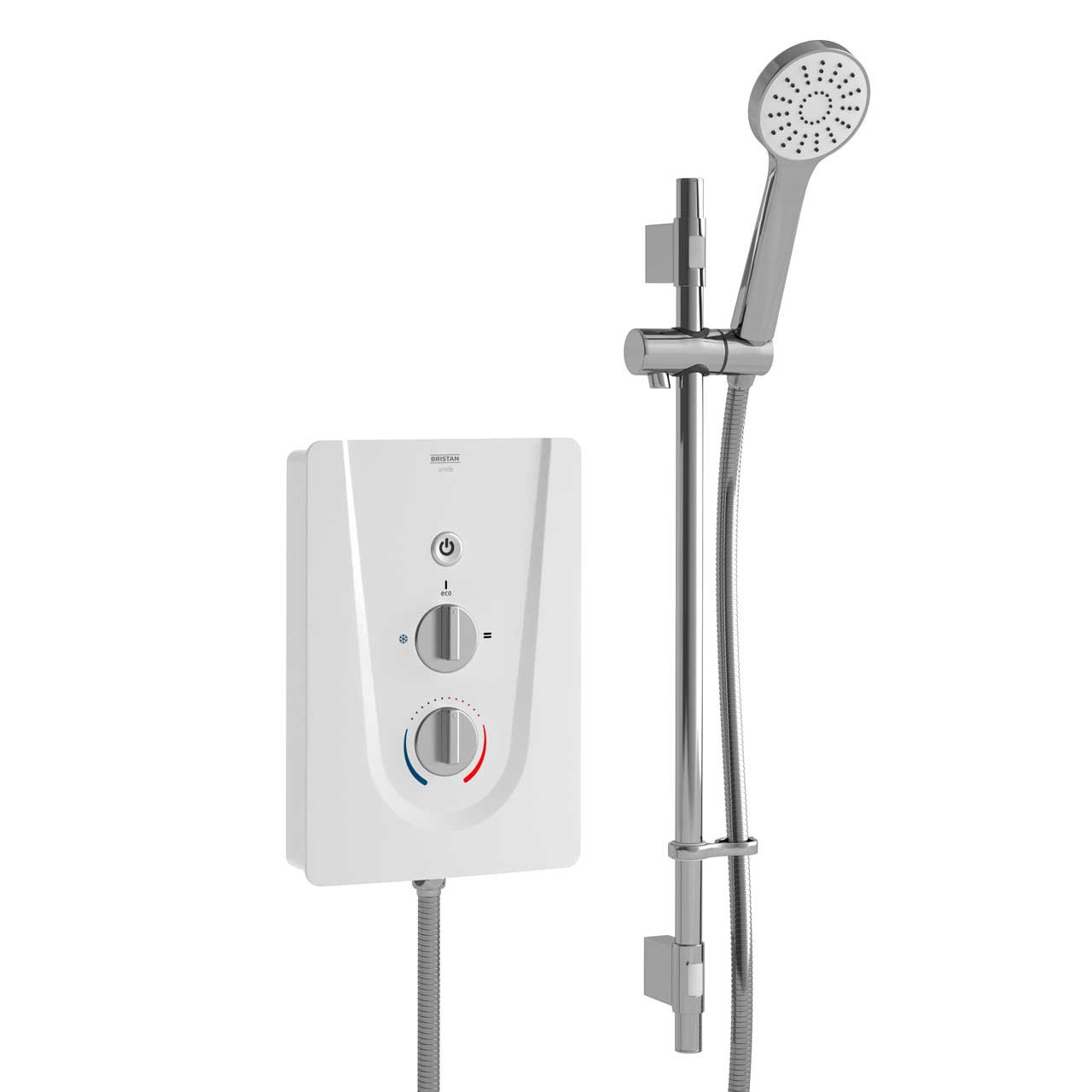 Photograph of Bristan Smile 9.5kw Electric Shower White