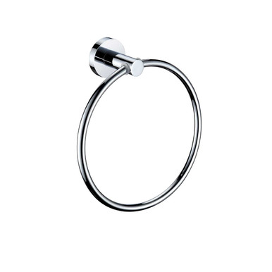 Bristan Round Towel Ring Brass Chrome Plated