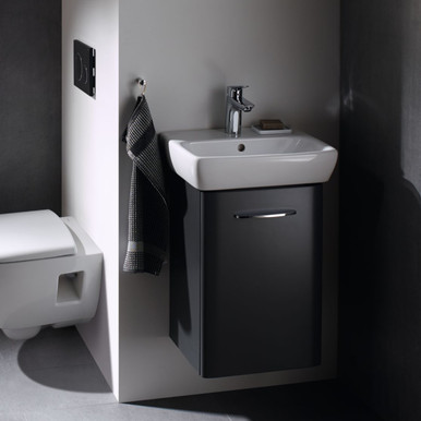 Further photograph of Geberit Selnova Compact 450x340mm Handrinse Basin