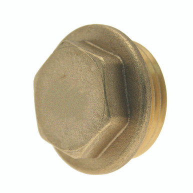 Embrass Brass Fittings Flanged Plug 3/8 BSP product image