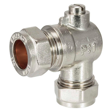 Embrass 15mm Bent Isolating Valve product image