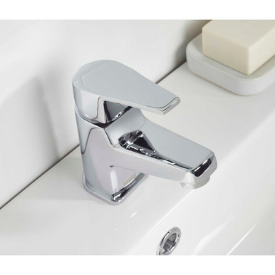 Further photograph of Bristan Niva Basin Mixer with Clicker Waste Chrome