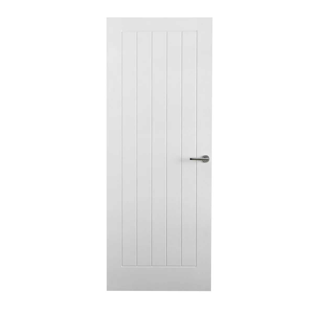 Photograph of Premium Moulded 5 Panel Vertical Textured Door 1981mm x 762mm x 35mm (6'6" x 2'6")