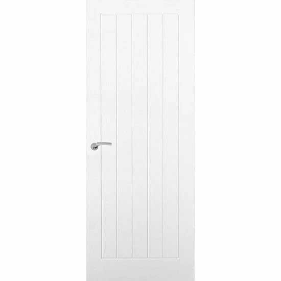 Photograph of Premium Moulded 5 Panel Vertical Semi Solid Door 1981mm x 838mm x 35mm (6'6" x 2'9")