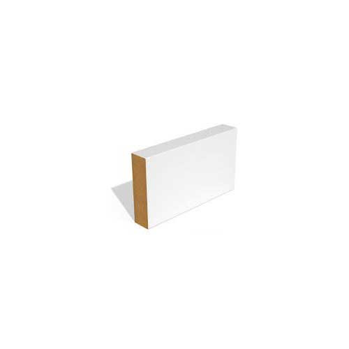 Photograph of 18mm x 69mm MDF White Primed Square Edge Architrave