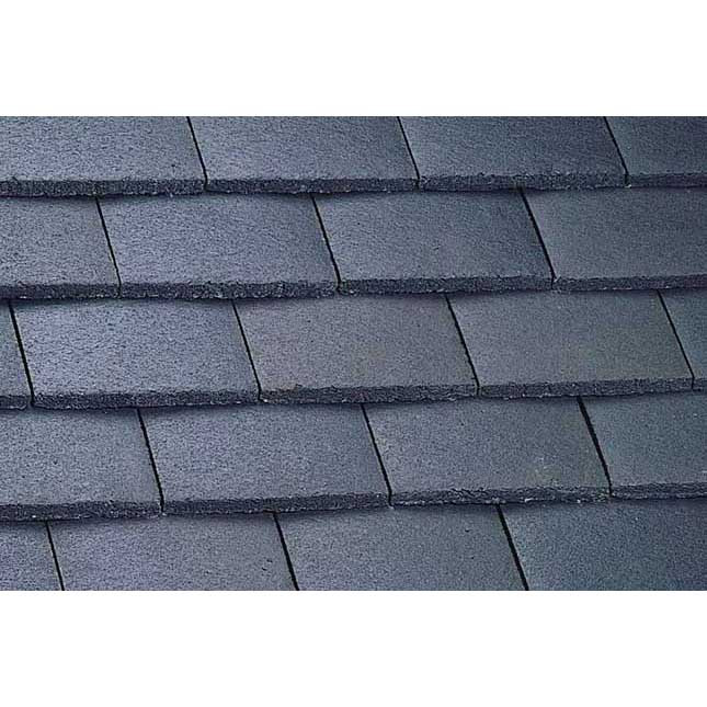 Photograph of Marley Plain Tile & Half Smooth Grey