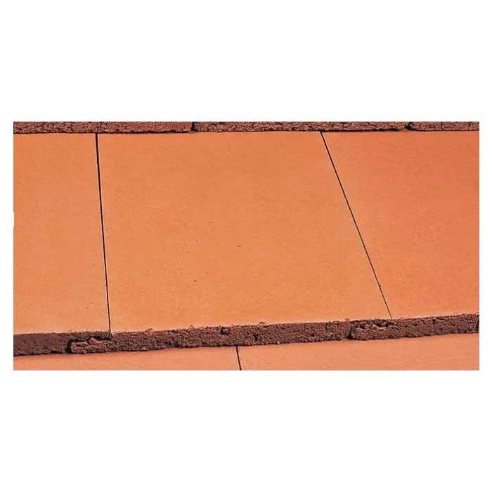 Photograph of Marley Modern Tile Mosborough Red With Nail Hole