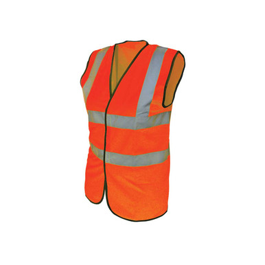 Further photograph of Scan Hi-Vis Orange Waistcoat - M (41")