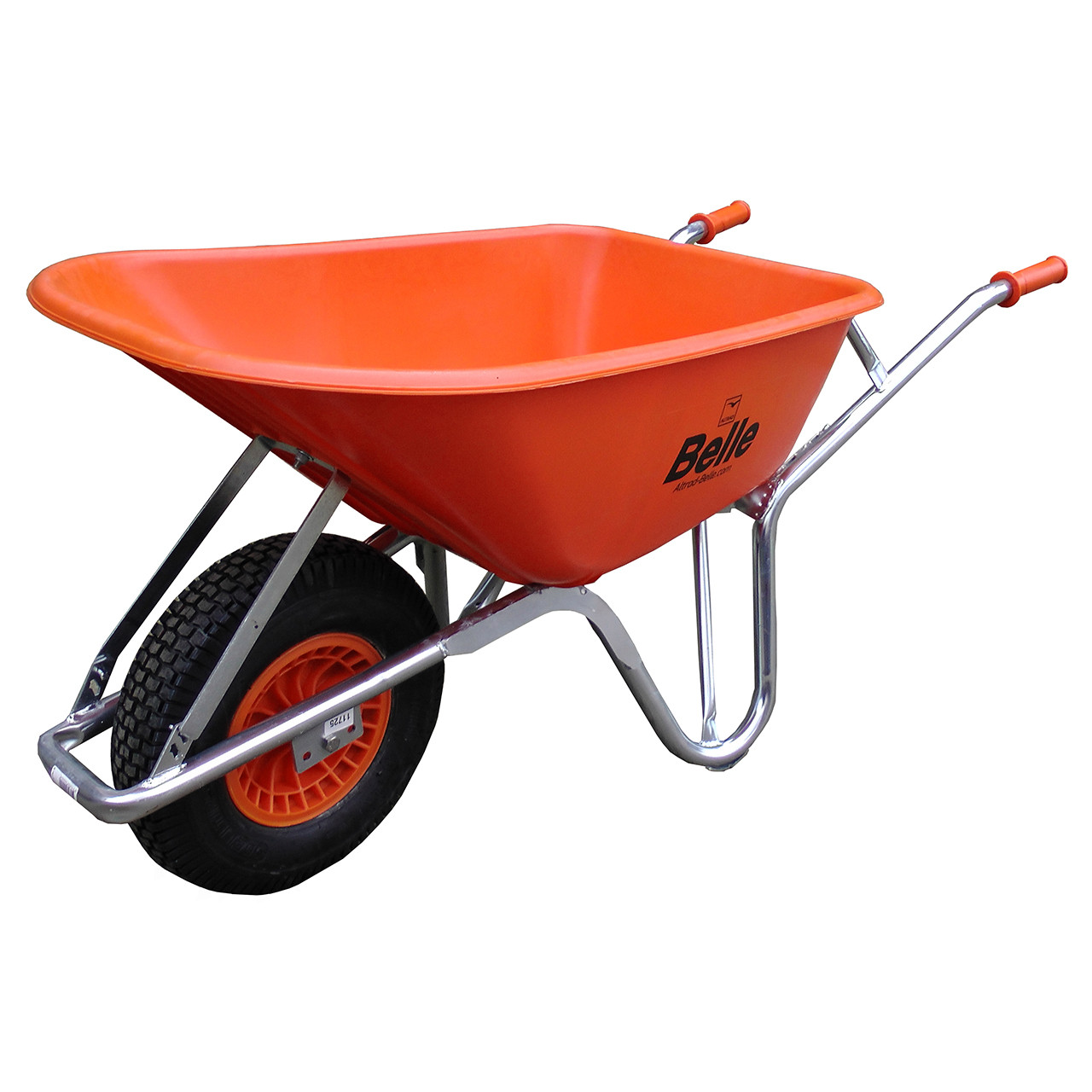 Photograph of Belle Construction Wheelbarrow With Flex Pro Tyre - 100 Litre