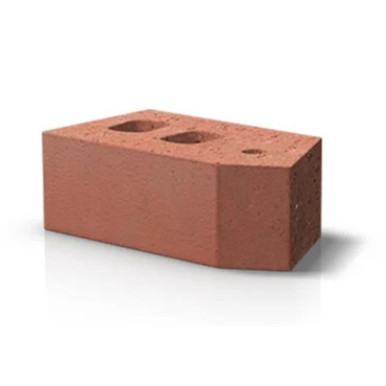 Smooth Red 45Deg Squint AN1.2 Perforated Brick, Red, 215 x 100 x 65mm product image