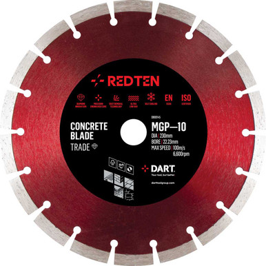 Red Ten Mgp-10 Diamond Blade 300D x 20B