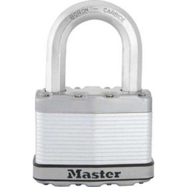 Photograph of Master Lock Excell Laminated Steel 64mm Padlock 5-Pin - 38mm Shackle