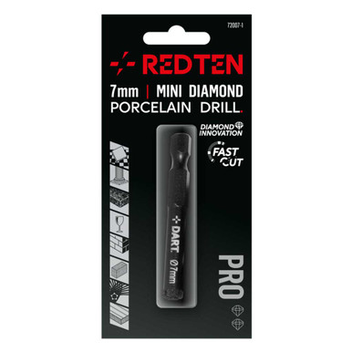 Further photograph of Red Ten 72006-1 Pro 6mm Diamond Porcelain Drill - Pack of 1